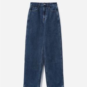 Everlane Organic Cotton Way High Baggy Wide Leg Jean